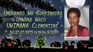 Tuzahora tukwibuka UWIMANA Clementine [upl. by Anemolihp366]