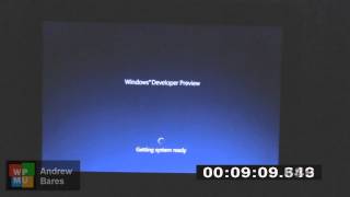 Windows 8 Installation on Touchsmart TM2 Tablet [upl. by Zaller]