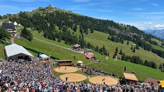 Schwingfest auf der RIGI  Schweizer Tradition [upl. by Kopaz]