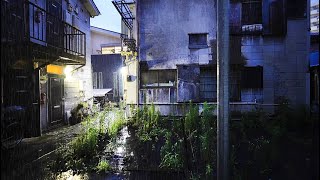 Tokyo MinamiSenju Rainy early morning walk 4K HDR [upl. by Alexander]