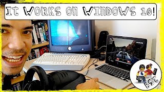 Does the Microsoft Sidewinder Precision Racing Wheel Work With Windows 10  YES IT DOES [upl. by Anh695]