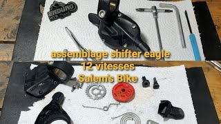 Assemblage shifter SRAM sx eagle 12 vitesses [upl. by Tongue]