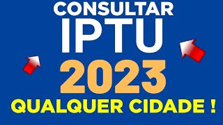 Como consultar o IPTU 2022 da sua Cidade e Pagar na internet mesmo [upl. by Ellicul]