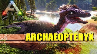 ARK WILD  ARCHAEOPTERYX  The Living GLIDER and SAP Farmer [upl. by Gilba]