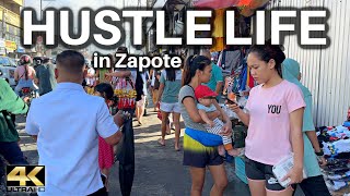 Hustle Street Scenes from Zapote Bacoor Cavite Philippines 4K [upl. by Ackerley]