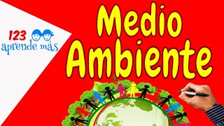 Medio Ambiente para niños Vídeo para primaria [upl. by Eiffe]