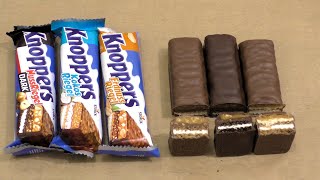 Knoppers Chocolate Bar Variety review [upl. by Ecirtap949]