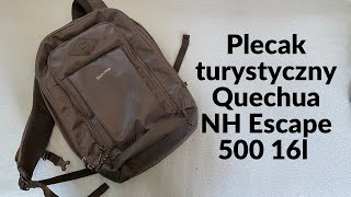 Plecak turystyczny Quechua NH Escape 500 16 l Bagaż podręczny do samolotu Decathlon [upl. by Niboc]