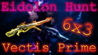 Solo 6x3  Vectis Prime  Warframe Eidolons [upl. by Gernhard]