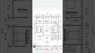 4bhk north facing house plan 4bhkhouseplan 4bhk housedesign [upl. by Inahs]