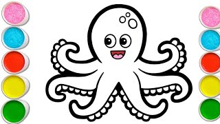 Octopus Drawing  Drawing Easy Octopus  How to draw Octopus octopus drawing [upl. by Lundgren]