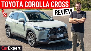 2023 Toyota Corolla Cross SUV review inc 0100 More than just a big Corolla [upl. by Kenti]