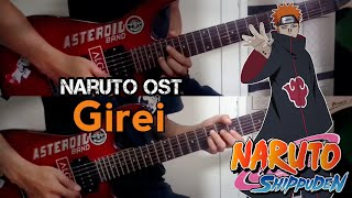 Pain Akatsuki Music  Girei Pain Song Lyrics  Naruto Guitar Cover [upl. by Yauq868]