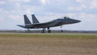 Avalon Airshow 2007  Part 9  American F15 Eagle Display [upl. by Naryt]