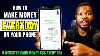 5 LEGIT WEBSITEs To Make Money On Your Phone Every 24 HOURS  Make Money Online in Nigeria 2024 [upl. by Harle822]