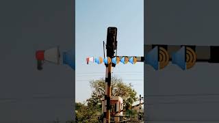 rail gate siren 🚨 video shorts [upl. by Eetnwahs]