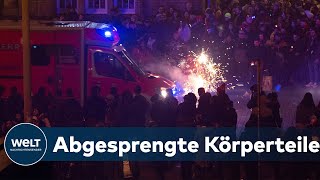 TROTZ BÖLLERVERBOT Viele Unfälle mit illegalem Feuerwerk in Deutschland [upl. by Osswald456]