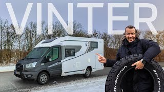 Vinterklar med Autocamper Hvad er MustHave udstyr [upl. by Annawak]