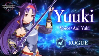 SWORD ART ONLINE Fractured Daydream — Yuuki Trailer [upl. by Eiba]