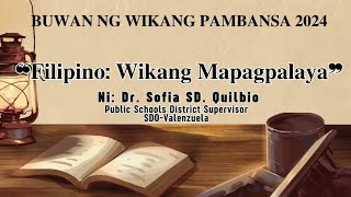 FILIPINO WIKANG MAPAGPALAYA [upl. by Akelam659]