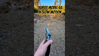 Taurus Model 66 357 mag 1st person slowmo [upl. by Neeluj]