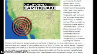 Russia Warns of Big Earthquake to Hit California West Coast  48Hr Quake Watch 188 Day Cycle [upl. by Areemas]