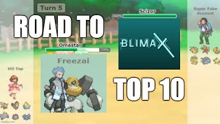 COLLAB WITH BLIMAX Road To Top 10 Hyper Offense ONLY [upl. by Soinski]