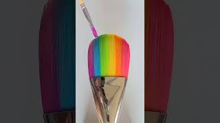 DIY TieDye Paintbrush diy painting satisfying art craft [upl. by Erej]