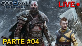 God of War Ragnarök Modo Historia Parte 04 🔴AO VIVO🔴 [upl. by Westerfield]