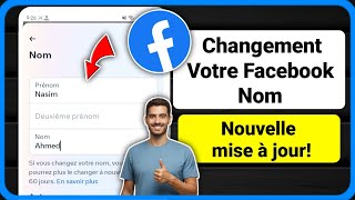 Comment changer votre nom sur Facebook mise à jour 2024 [upl. by Mame]