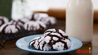 How to Make Chocolate Crinkles  Cookie Recipes  Allrecipescom [upl. by Imis]