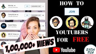 How to join YouTube channel membership for Free  watch members only videos [upl. by Koser179]