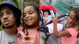 Snoop Doggs Son Cordell Takes Daughter To Bora Bora To Feed The Fish 🏝 [upl. by Zsamot559]