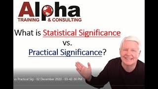 What is Statistical Significance vs Practical Significance [upl. by Heise]