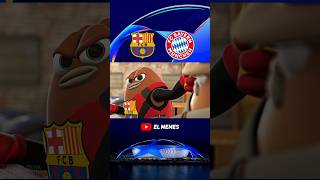 Nos espera un partidazo 🔥 barcelona bayernmunich bayern championsleague elmemes memes futbol [upl. by Niwde116]