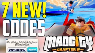 NEW ALL WORKING CODES FOR MAD CITY ROBLOX MAD CITY CODES [upl. by Rose]