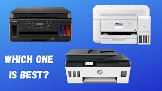 Which Tank Printer Should You Buy HP V Epson V Canon [upl. by Aelanna]