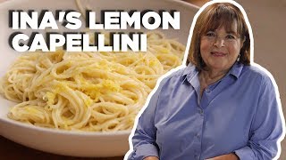 The Easiest Lemon Pasta Recipe with Ina Garten  Barefoot Contessa Cook Like a Pro  Food Network [upl. by Darcia394]