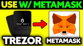 How To Use Trezor Wallet with Metamask 2024  Step by Step [upl. by Agneta]