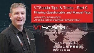 VTScada Tips amp Tricks 9  Filtering Questionable and Manual Tags [upl. by Kannav]