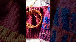 Tricot Bonnet Femme en cours 3 [upl. by Kerrill]