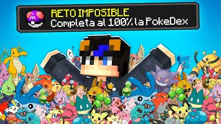 COMPLETÉ AL 100 LA POKÉDEX EN MINECRAFT PIXELMON [upl. by Nenerb]