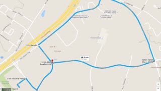 Maryland MVA Driving Test Route White Oak  Route 1 [upl. by Daryle]