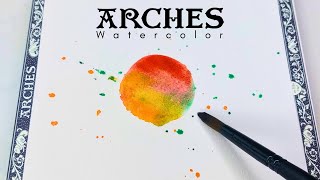 Arches Watercolor Paper Review The Good The Bad amp The Ugly [upl. by Adnwahsat275]