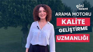 Arama Motoru Kalite Geliştirme Uzmanlığı  Gini Talent [upl. by Avram]