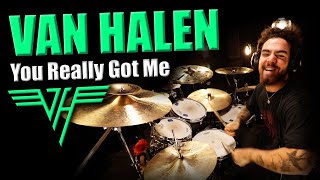 DrumsByDavid  Van Halen  You Really Got Me Drum Cover [upl. by Auroora]