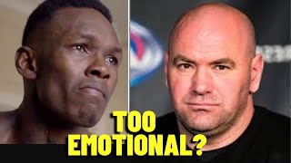 Israel Adesanya Gets Emotional During Belt Ceramony Yoel Romero Completely Unexpected UFC Release [upl. by Asennav237]