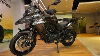 Benelli Trk 502X New Colour Varient Touring Bike 2024 [upl. by Adiela956]