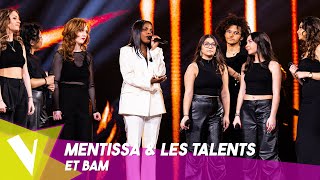 Mentissa  Et Bam ● Mentissa amp Les Talents  Live 1  The Voice Belgique Saison 11 [upl. by Jaqitsch551]