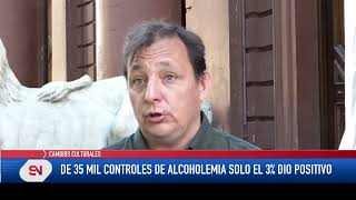 Controles de alcoholemia de 35 mil solo el 3 dieron positivo Secretaria de Control Municipal [upl. by Idnak210]